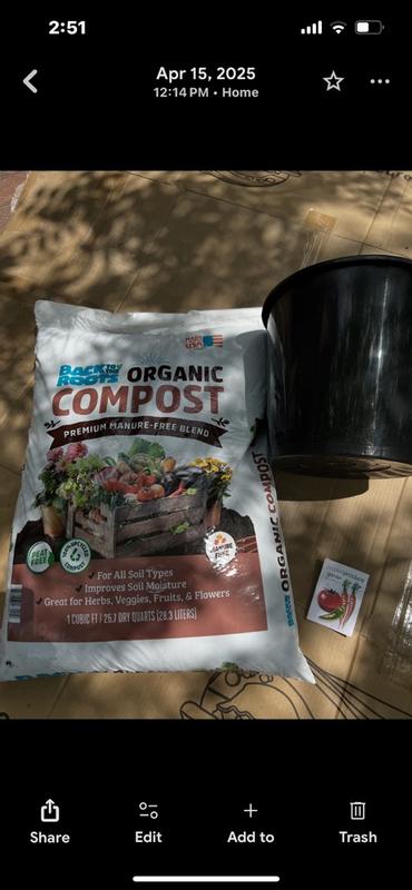 Back to the Roots Organic Value Bulk Compost Soil Amendment Truckload ...