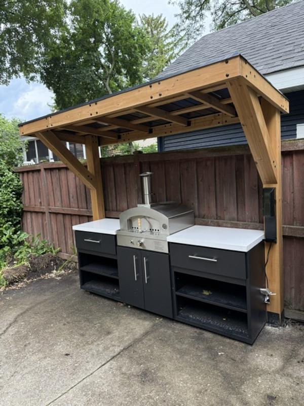 Backyard Discovery Timber Rock Outdoor Cook Station - Argentine Grill ...