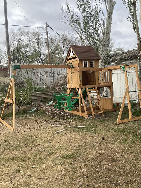 Montpelier all cedar clearance playset