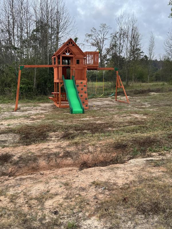 Reviews for Backyard Discovery Skyfort II Outdoor Playground Set w