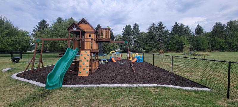 Skyfort II Wooden Swing Set - Backyard Discovery