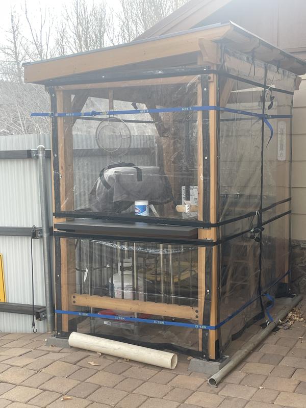 Gazebo de toit en pente Arcadia de 6m x 2,9 m