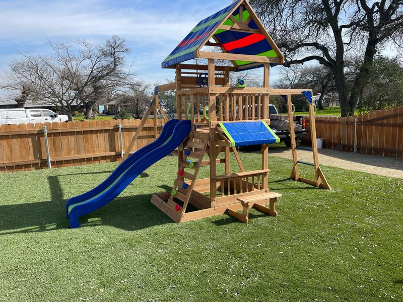 Backyard discovery best sale beachfront swing set