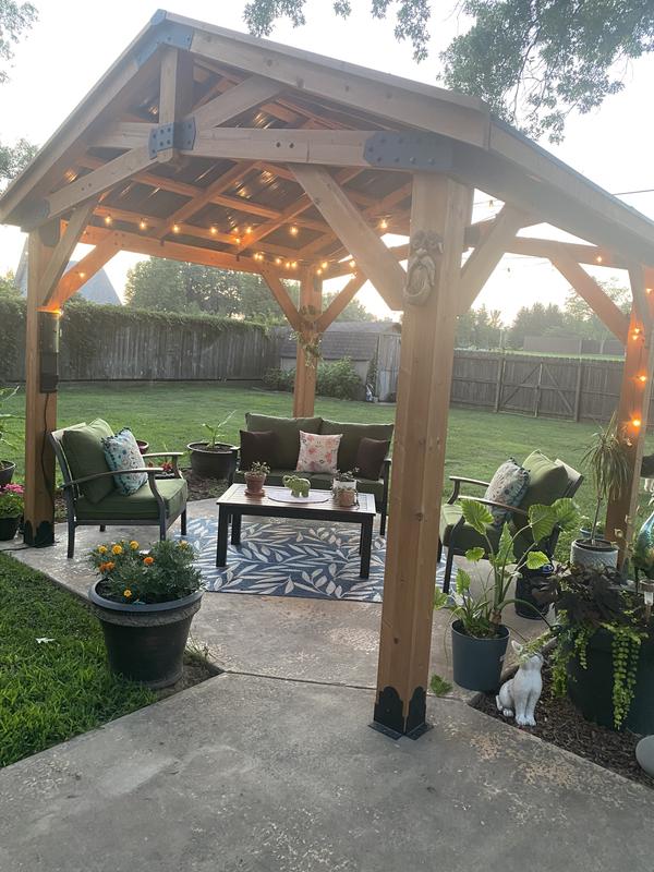 Reviews for Backyard Discovery Norwood 20 ft. x 12 ft. All Cedar