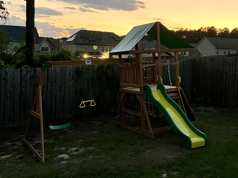 Mount McKinley Wooden Swing Set for Kids