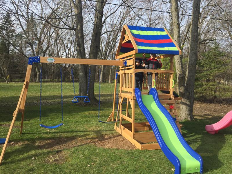 Beach Front Wooden Swing Set Playsets Backyard Discovery, 50 OFF