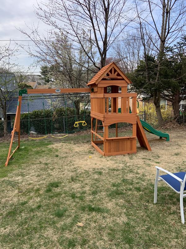 Backyard atlantis best sale swing set