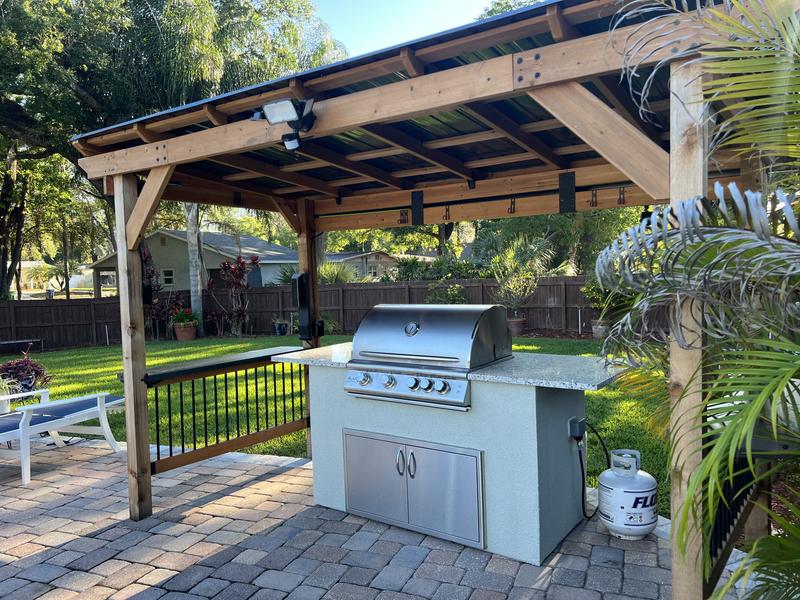 Saxony XL Grill Gazebo – Backyard Discovery