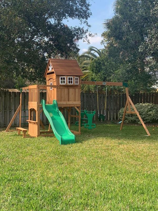 montpelier all cedar playset