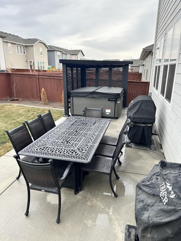 Backyard Discovery 8-ft W x 12-ft 2-ft L x 7-ft 8-in H Brown