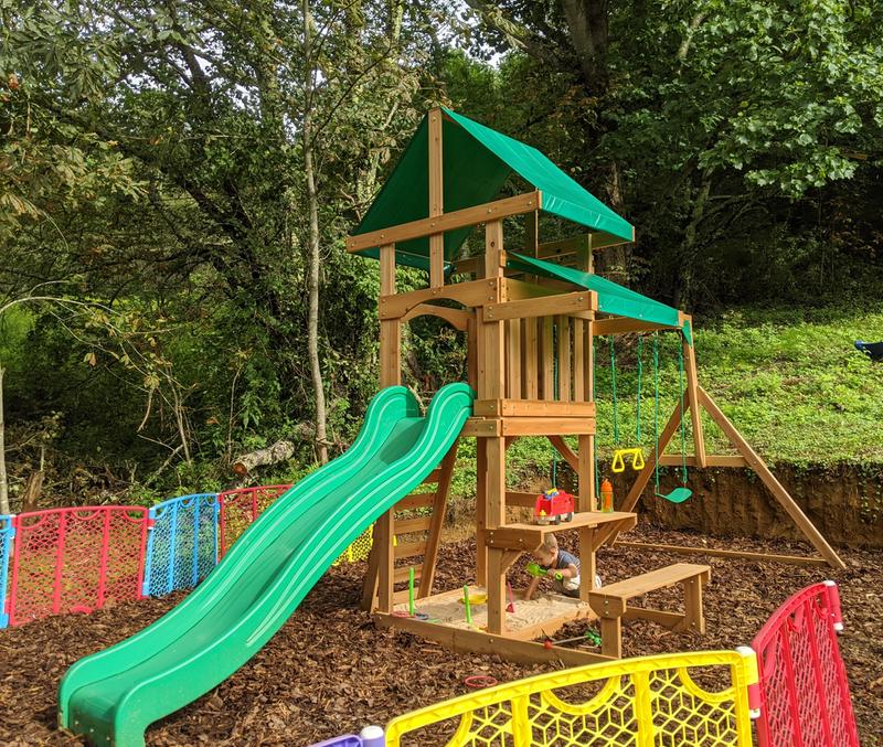 backyard discovery belmont all cedar swing set - 94816300 Db21 5fcb 810f ED0686014612