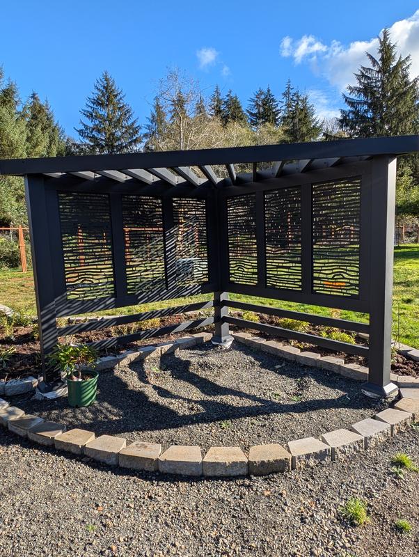Backyard Discovery 8-ft W x 12-ft 2-ft L x 7-ft 8-in H Brown