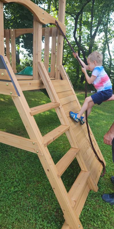 Endeavor II Swing Set with Wave Slide
