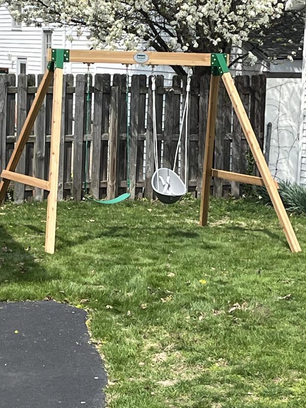 Heavy-Duty Durango Outdoor Wooden Swing Set