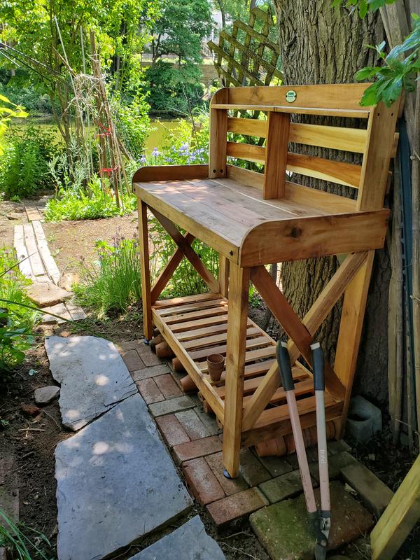 Waterproof Outdoor Backyard Discovery Potting Table/Bench/Serving