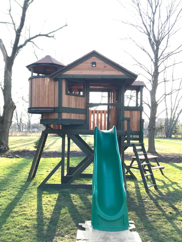 backyard discovery eagles nest playhouse