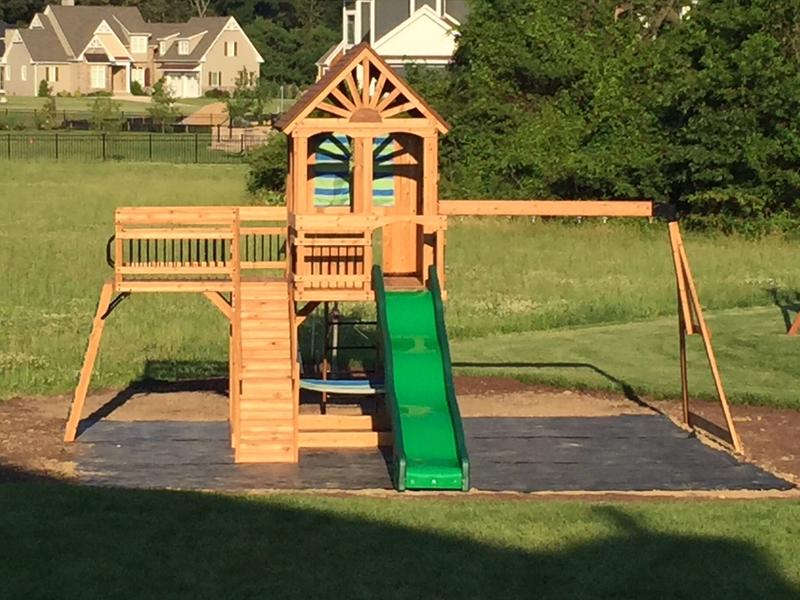 Backyard Discovery Caribbean All Cedar Playset