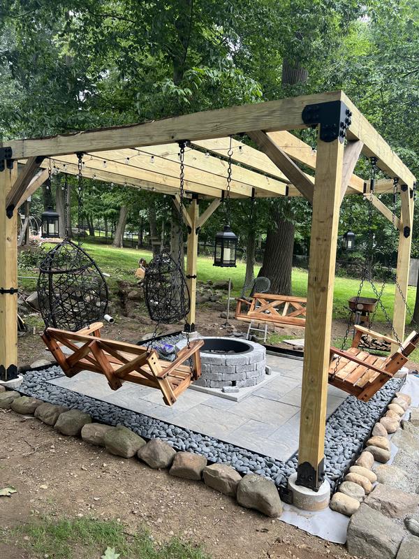 Wooden Swing Reviews For Backyard Discovery Farmhouse 55