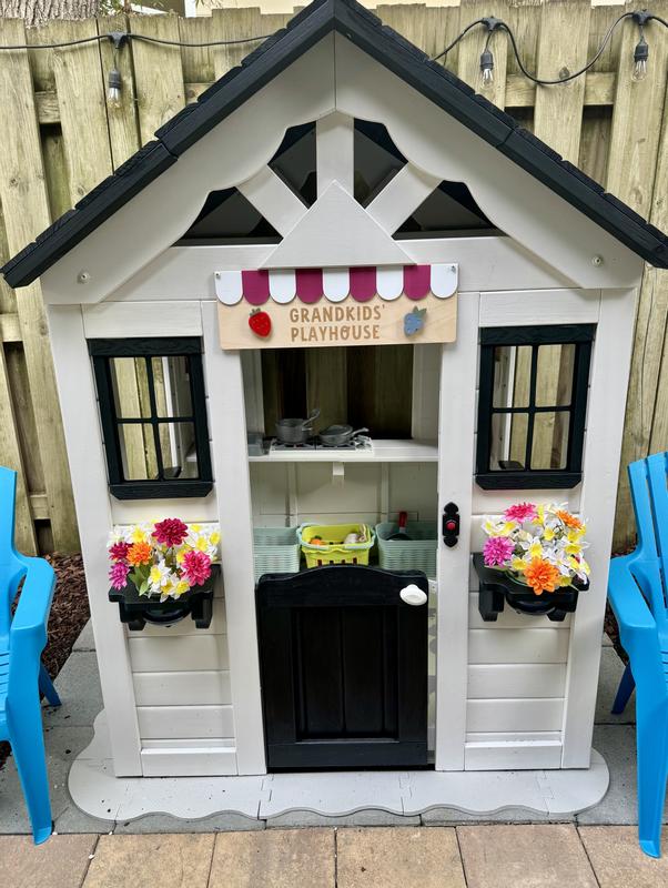 Kids Tent Backyard Discovery Timberlake All Cedar Wood Playhouse