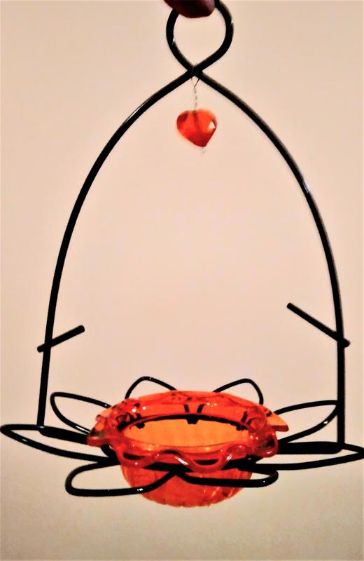 Oriole Feeder Flower Shape for Oranges and Jelly