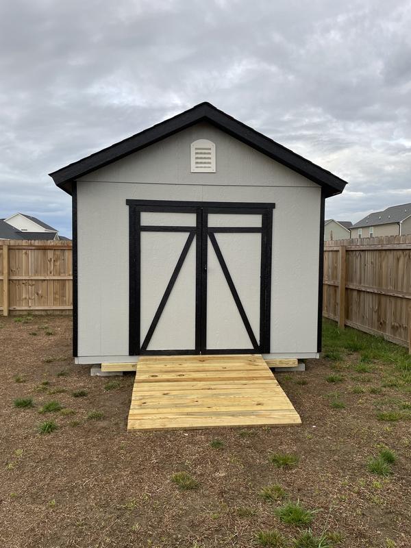 Heartland Hillsdale 10ft X 12ft Wood Storage Shed (Floor, 43 OFF