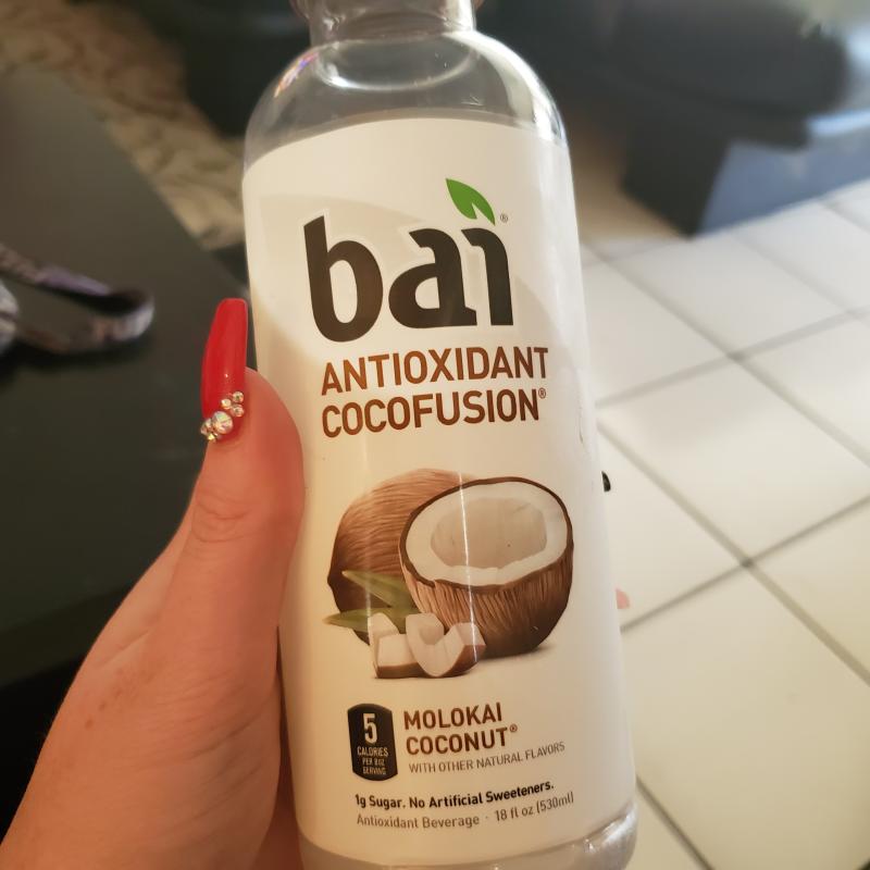 Bai Coconut Flavored Water, Molokai Coconut, Antioxidant Infused