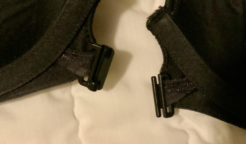 It’s the black bra with the trouble