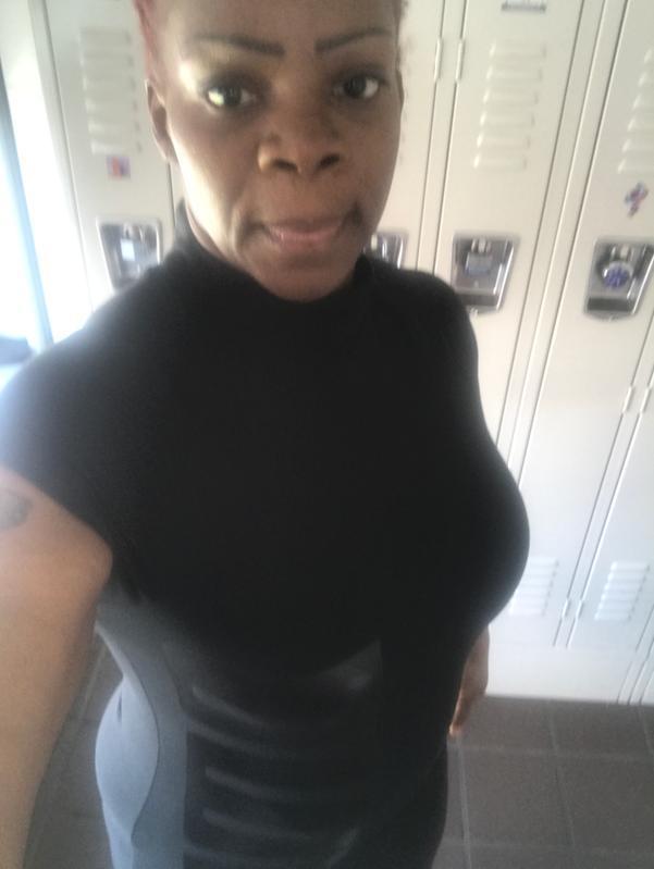 I wore it underneath this dress too