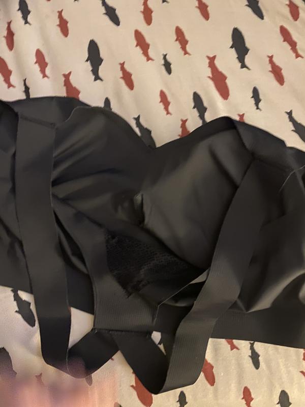 Padding stays put, f center opening for ease is adjusting padding