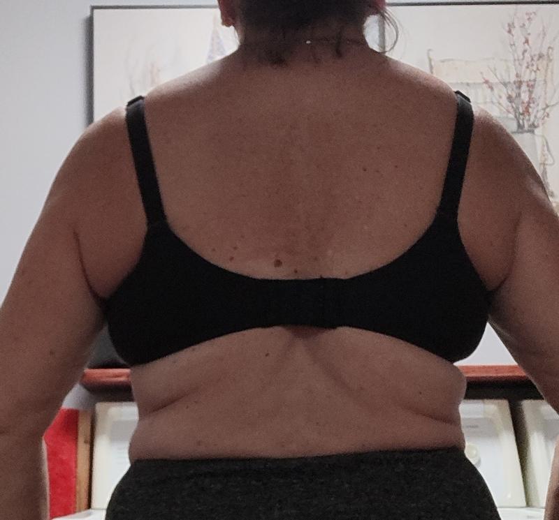 Comfortable cotton sides and back