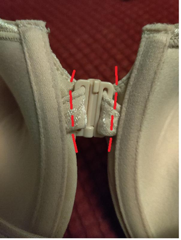 stitch it close the the edges of the closure to keep it from twisting