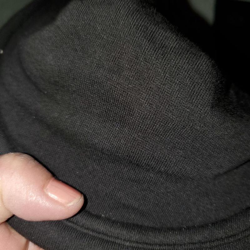 You can't see through the fabric