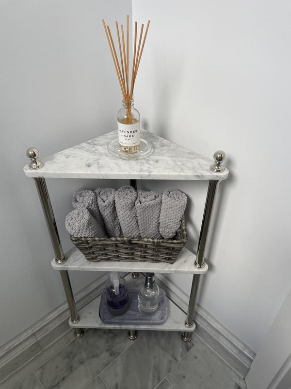 Marble Corner Shelf, Ballard Designs