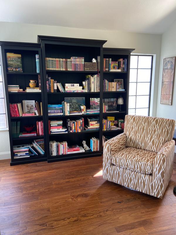 Tuscan 3-piece 94” Bookcase Wall and Ladder