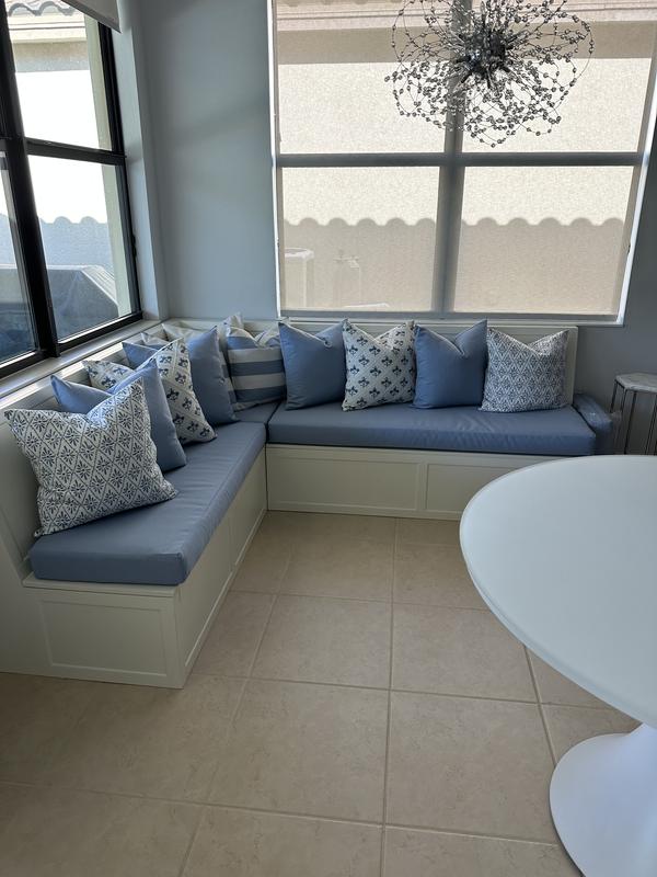 Kitchen cheap banquette cushions