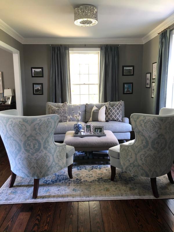 Ballard designs wingback chair clearance
