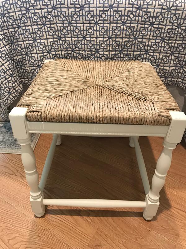 Cecily Tufted Stool & Bench Cushion Natural Linen - Ballard Designs