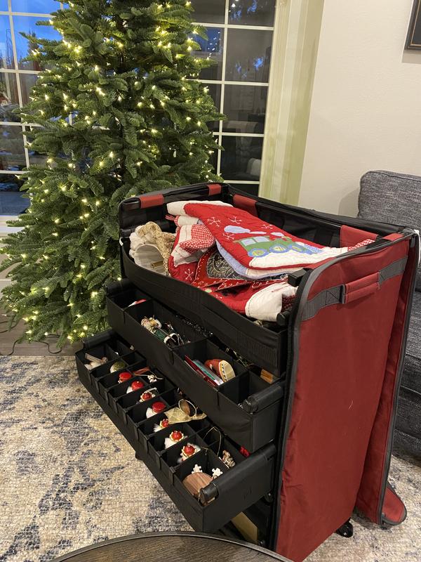 Deluxe Rolling Ornament Chests | Balsam Hill