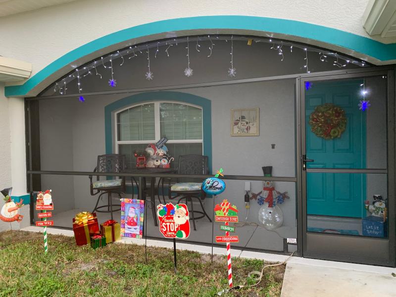 Front of the house for Christmas