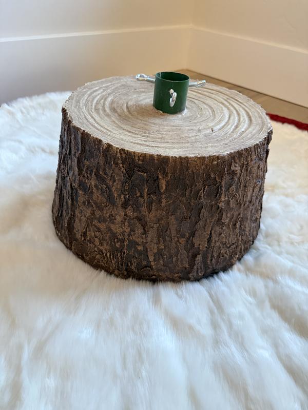 Tree Bark Christmas Tree Stand | Balsam Hill