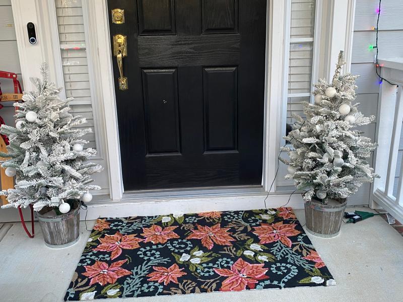 One is brown and one is not.