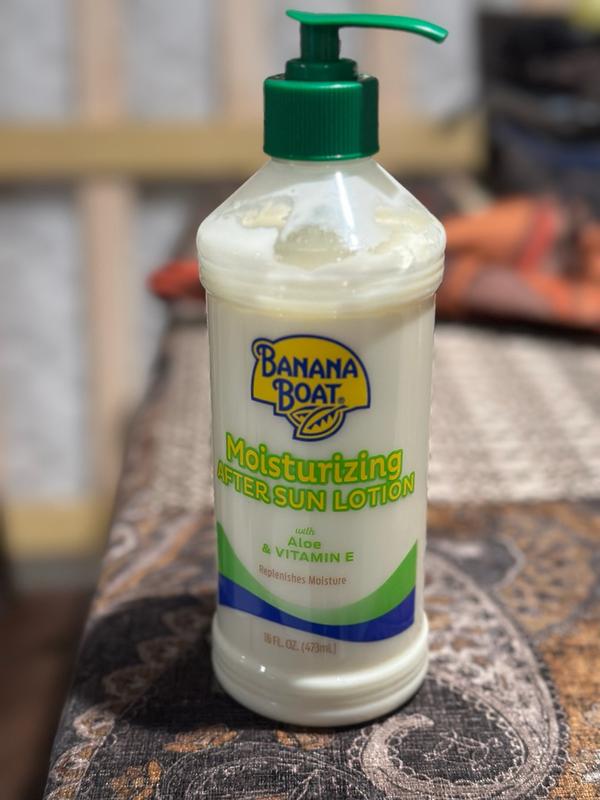 Buy Banana Boat Moisturizing After Sun Lotion with Aloe and Vitamin E, 16  Fl Oz from Dollar General - Instore