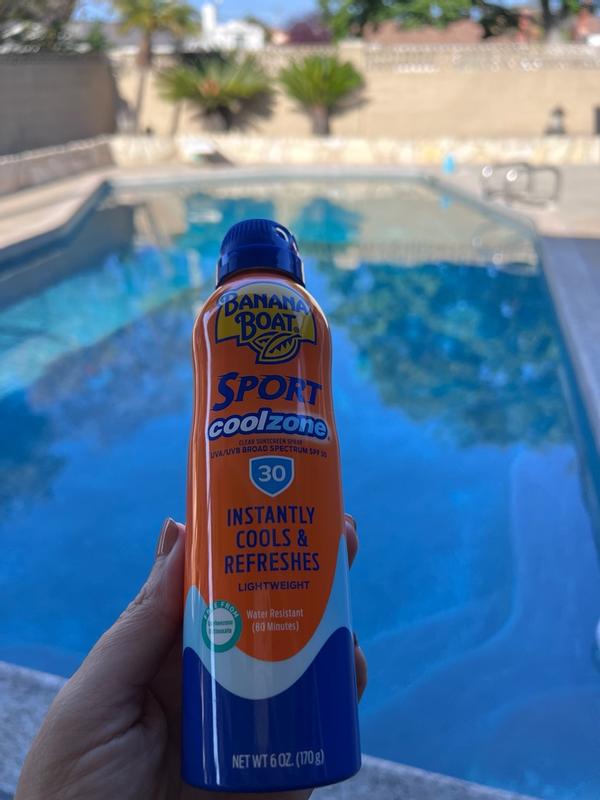 Banana Boat Sport Cool Zone Spray Spf 30, 6-oz X301311401 at Lowes.com