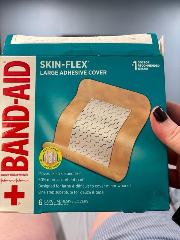 Band-Aid Brand Skin-Flex Adhesive Bandages, Extra Large, 7 ct