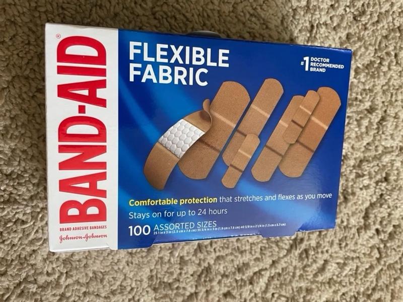 Buy Johnson & Johnson Flexible Fabric Flexi Band-Aid Strips 10's