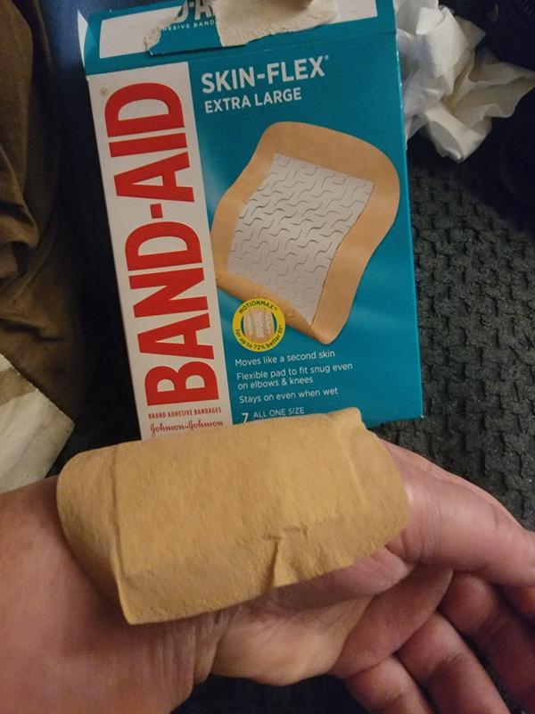 Band-Aid Skin-Flex Adhesive Bandages Extra Large