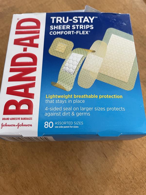 Band-Aid Tru-Stay Adhesive Pads - Large - Shop Bandages & gauze at H-E-B