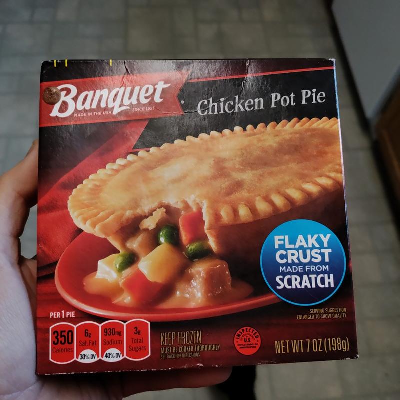 Banquet Chicken Pot Pie Frozen Dinner