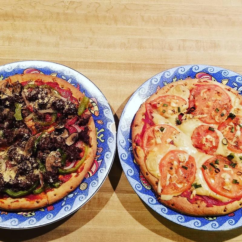 Gluten Free Chickpea Four Cheese Pizza | Banza