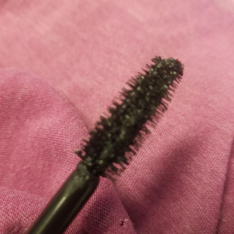 Extremely clumpy....you can't remove excess at the opening of the tube, you have to wipe off half your product to be able to use the brush. If you like to look like you have clumpy spiders on your eyes this is the way to go...epic fail bare minerals.